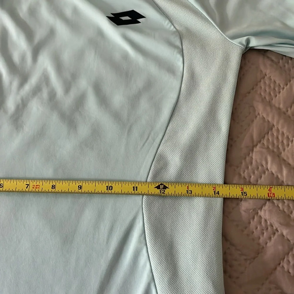 Lotto baby blue 3/4 sleeves top and skort set size XS - Picture 11 of 13